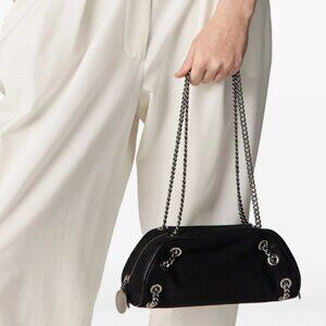 NEW Stella McCartney Falabella Bowling Shoulder Bag In Black